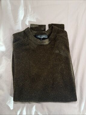 rag & bone Olive Green Crewneck Sweater